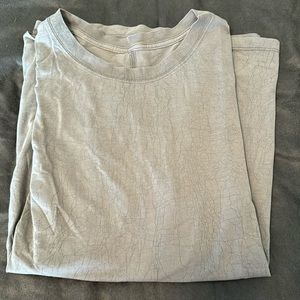 Lululemon all yours cotton tee size 10.
